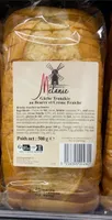 Gâche tranche beurre et creme fraiche