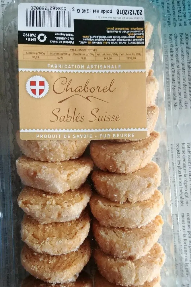 Sablés suisse