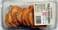 Tuiles patissières aux amandes