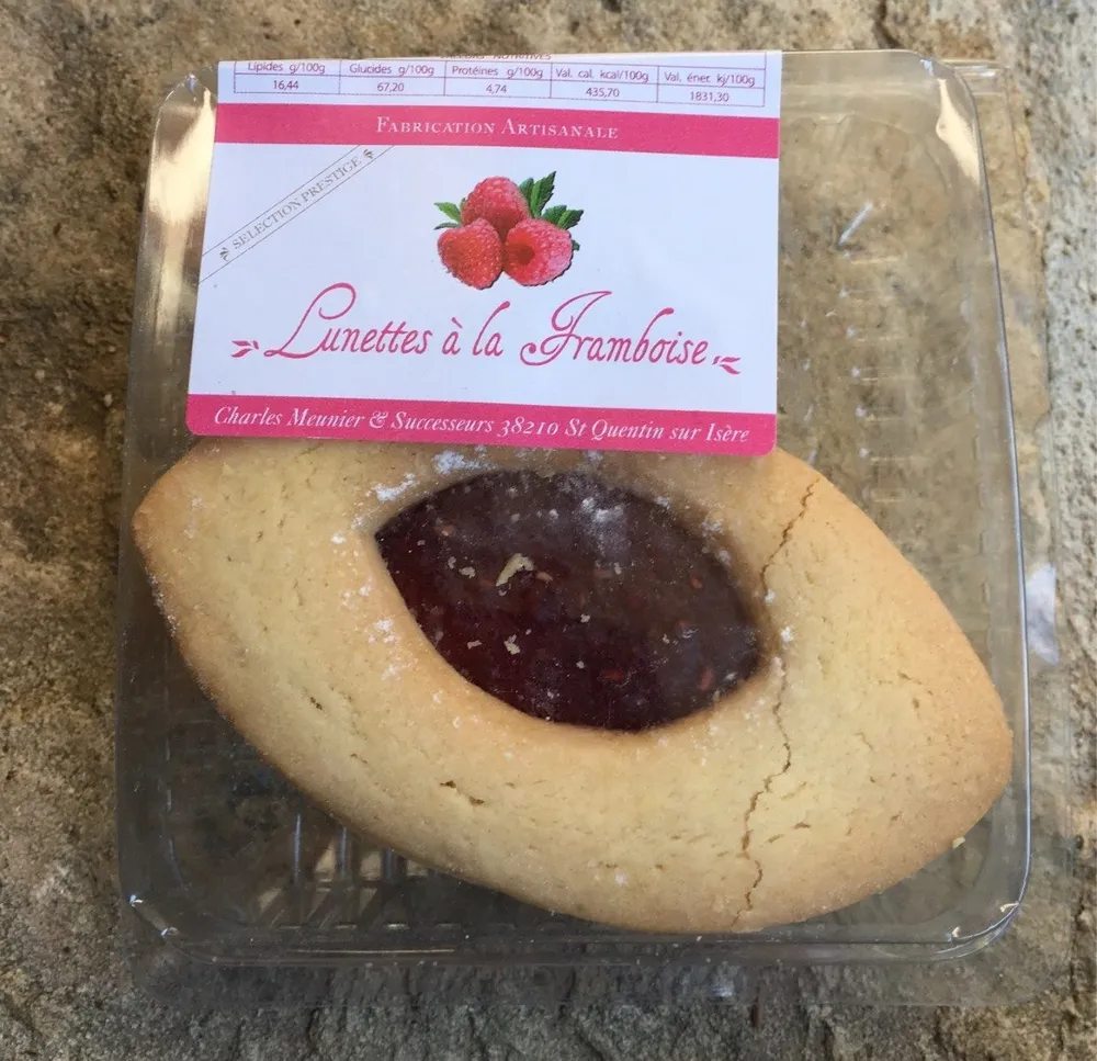 Lunettes à la framboise