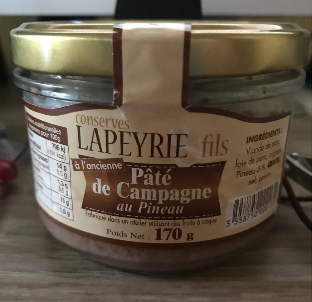 Pâté de campagne au Pineau