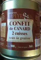 Confit de canard Lapeyrie