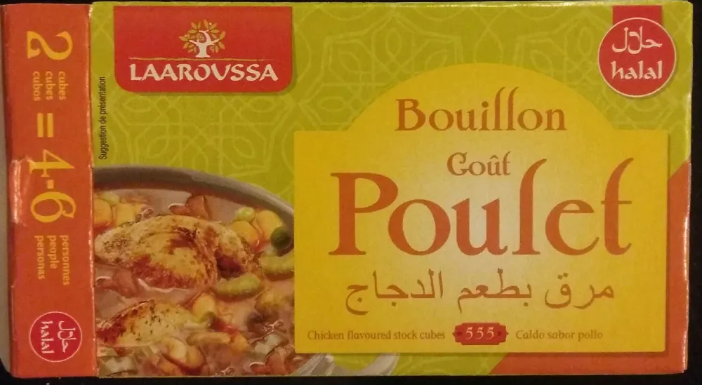 Bouillon goût poulet