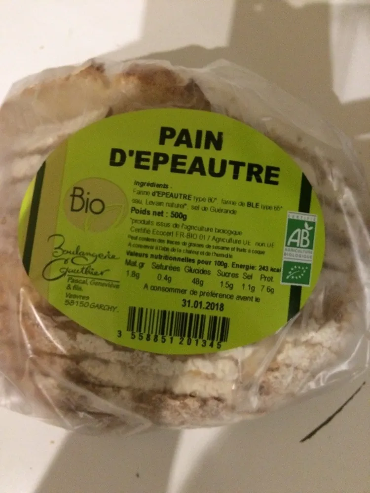 Pain d’épeautre