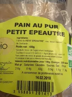 Pain petit epautre