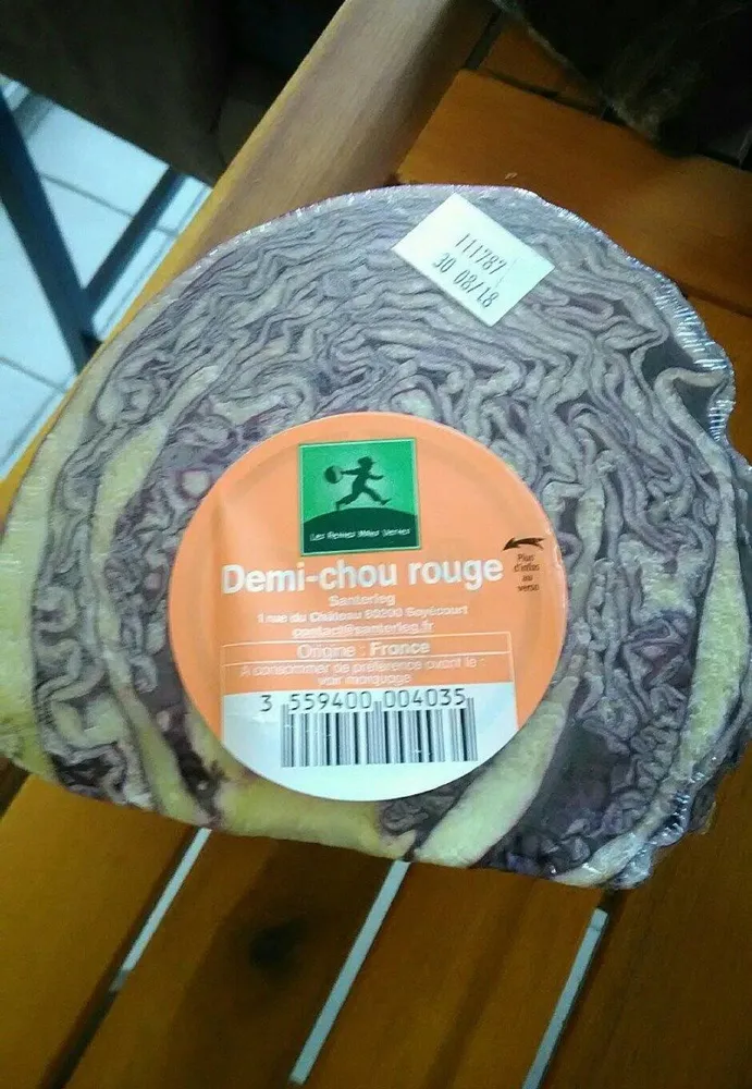 Demi chou rouge