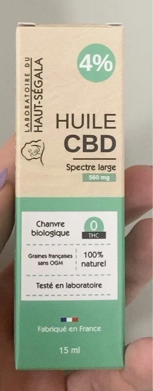 Huile CBD 4%