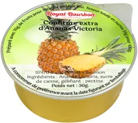 Coupelle confiture ananas 30g royal bourbon x 144