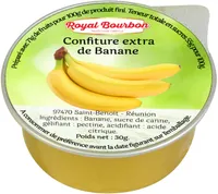 Coupelle confiture banane 30g royal bourbon x 144