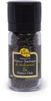 Moulin poivre sauvage de mada & noir 45g rama
