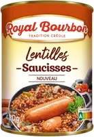 Saucisses lentilles 1/2