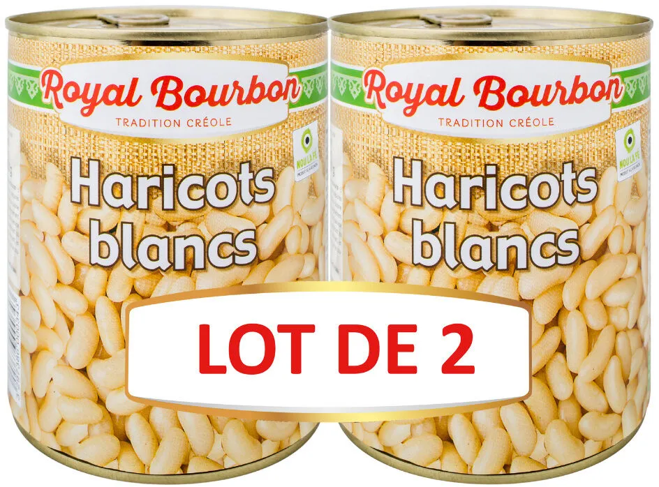 Lot 2 haricots blancs naturels 4/4