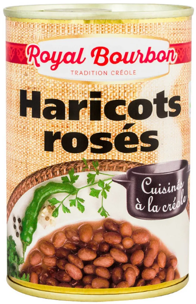 Haricots roses cuisinés 1/2
