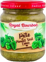 Pate de piment vert cabris