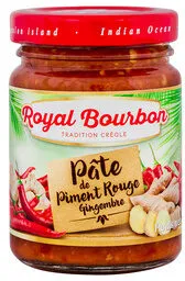 Pate de piment rouge gingembre mangue
