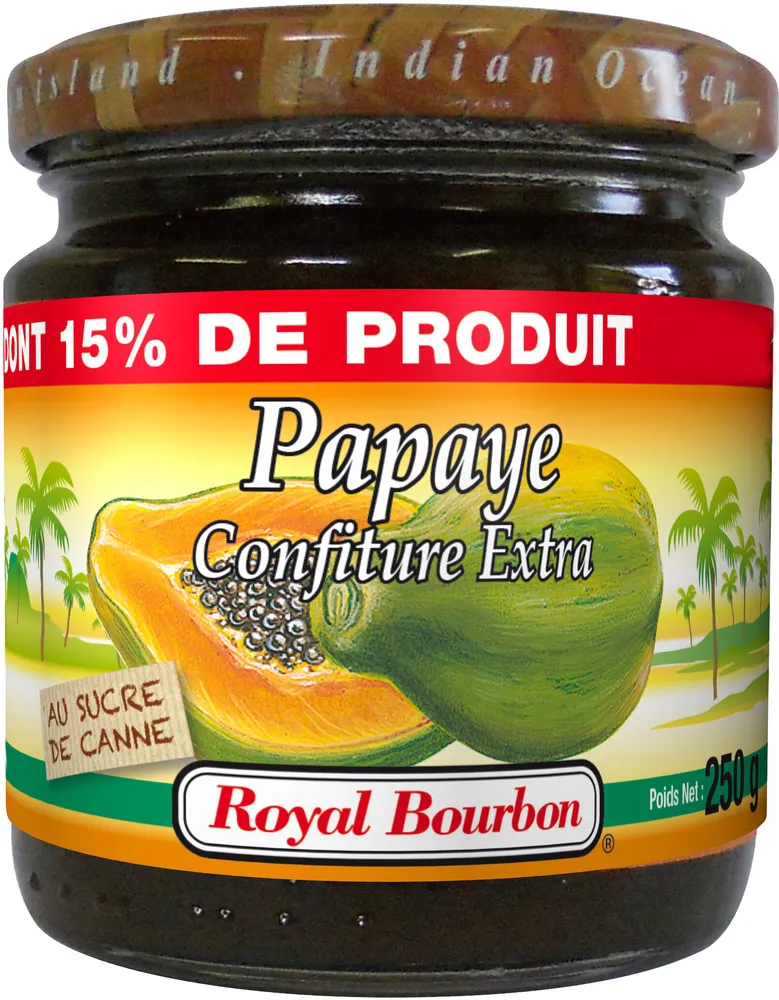 Confiture papaye 250g 15%offert