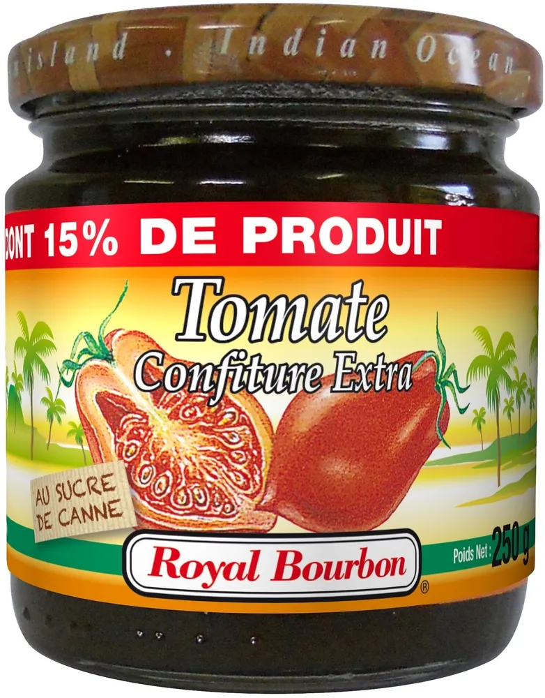 Confiture tomate 250g 15% offert