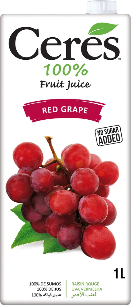 Jus 100% raisin rouge