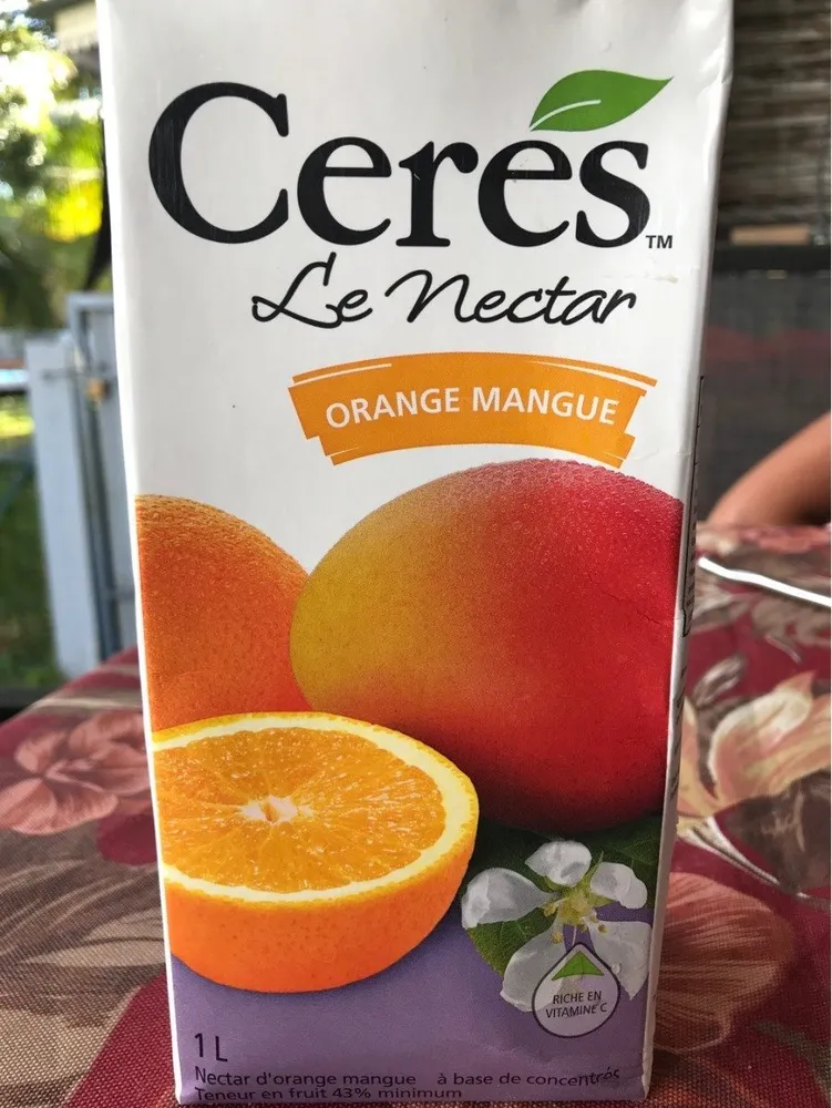 Nectar orange mangue