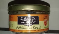 rillettes pur canard