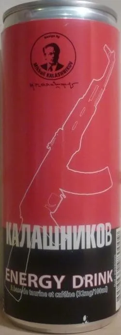 Canette De Boisson Energisante Kalashnikov