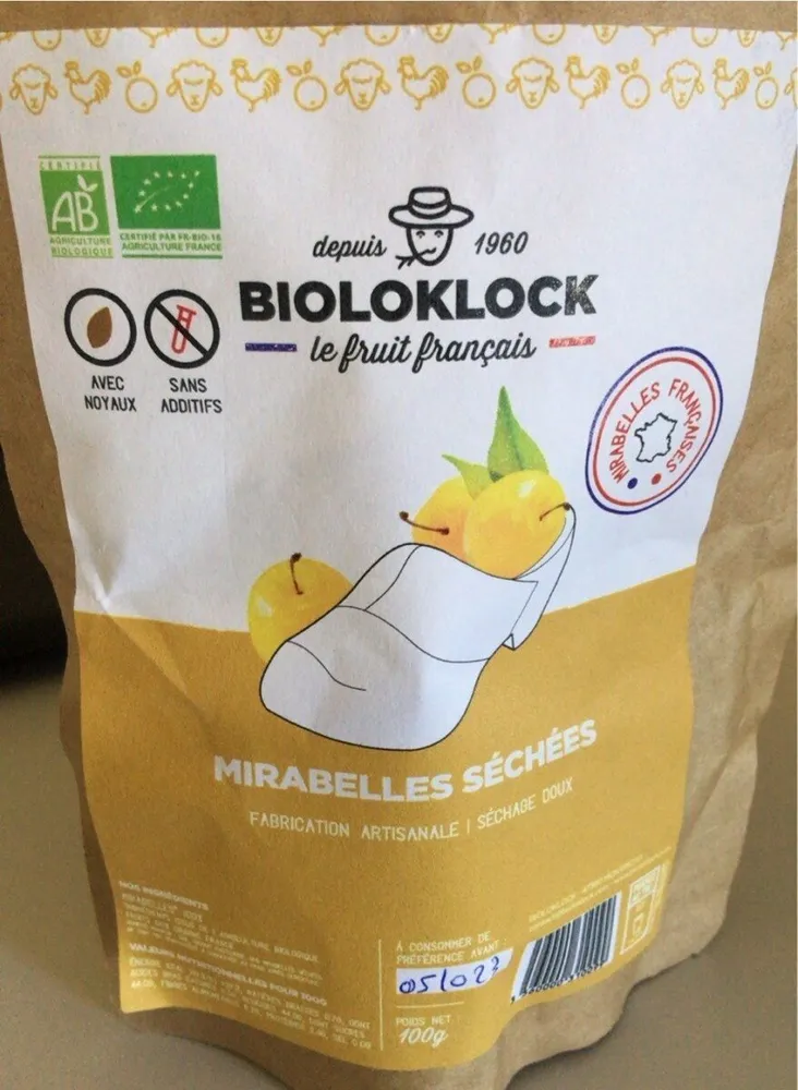 Mirabelles séchées