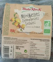 Mirabelles Dénoyautées Séchées