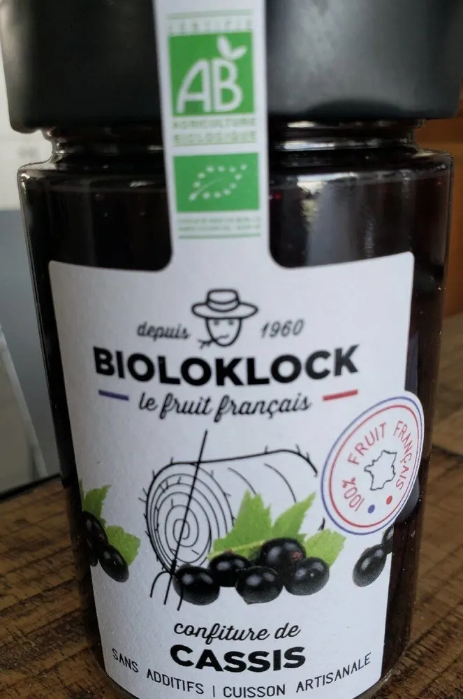 Confiture cassis