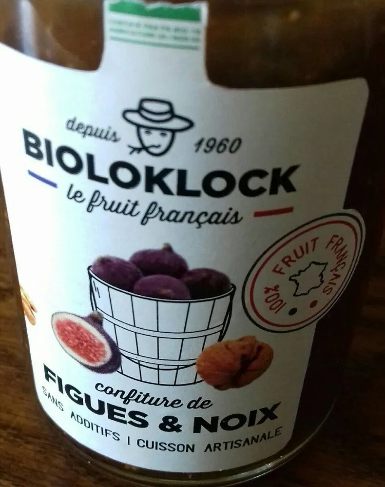 Confiture de figues et noix