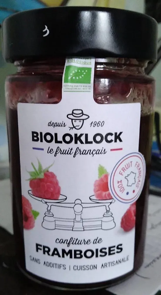 Confiture de framboises