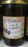 Crème de pruneaux