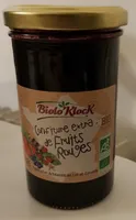 Confiture extra de fruits rouges