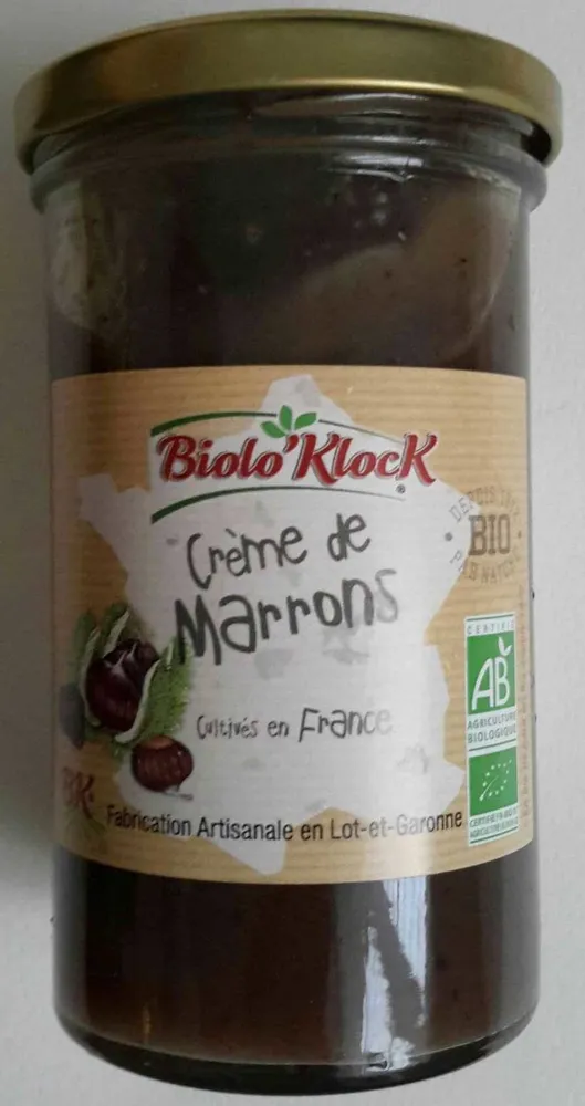Crème de marrons