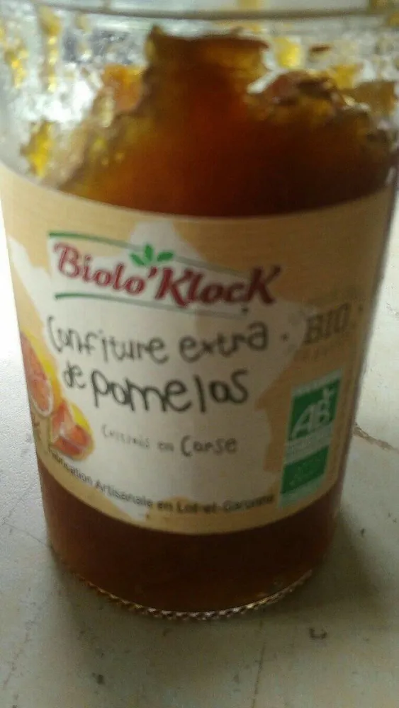 Confiture extra de pomelos