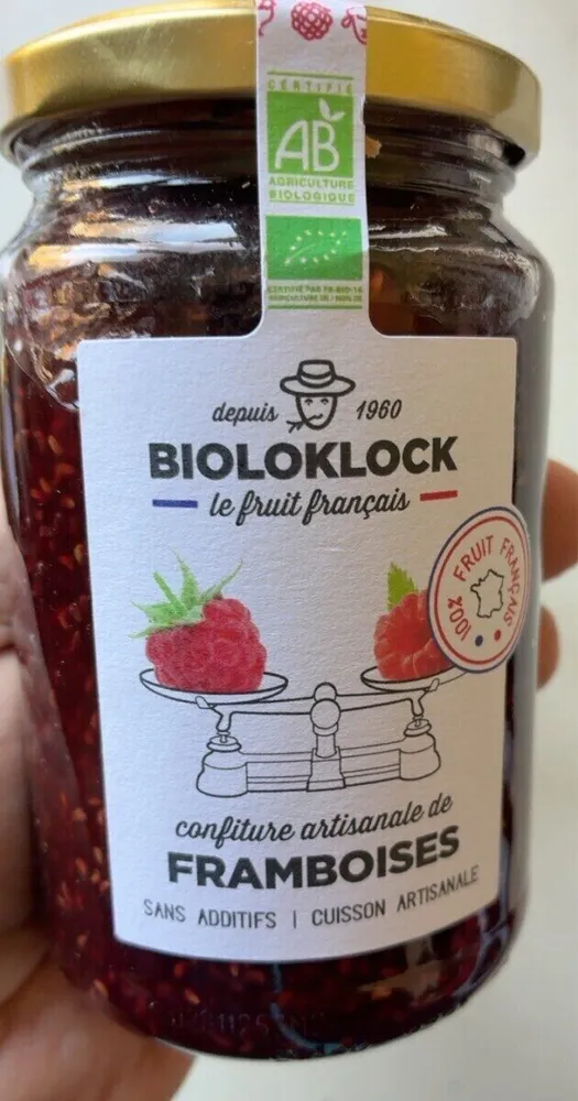 Confiture de framboises