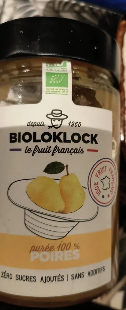 Purée 100% Poires
