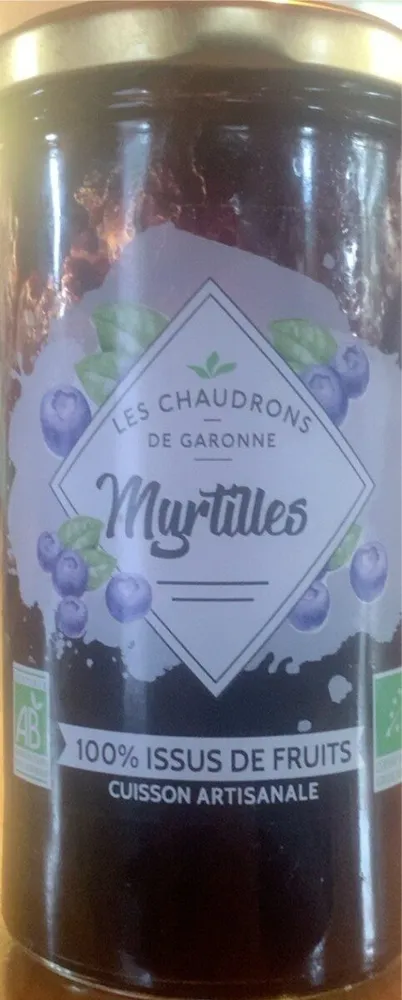 Myrtilles confiture