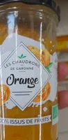 Confiture Orange 100% issus de fruits