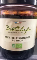 Myrtille sauvage au sirop