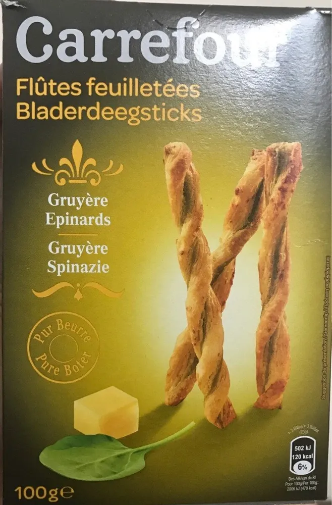 Flûtes feuilletées
