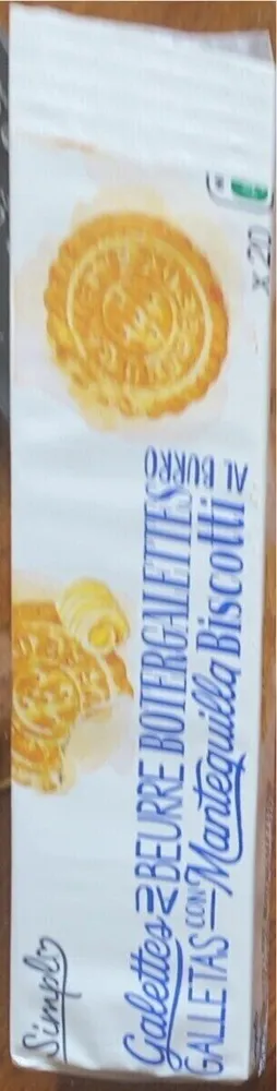 Galettes au beurre
