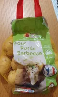 Pommes de terre blanches Four purée barbecue