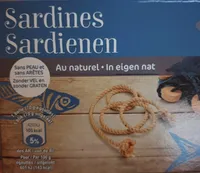 Sardines au naturel
