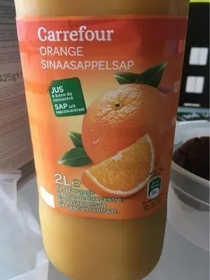 Orange sans pulpe