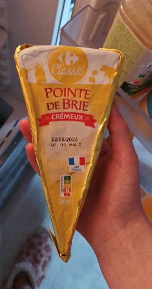Pointe de brie crémeix