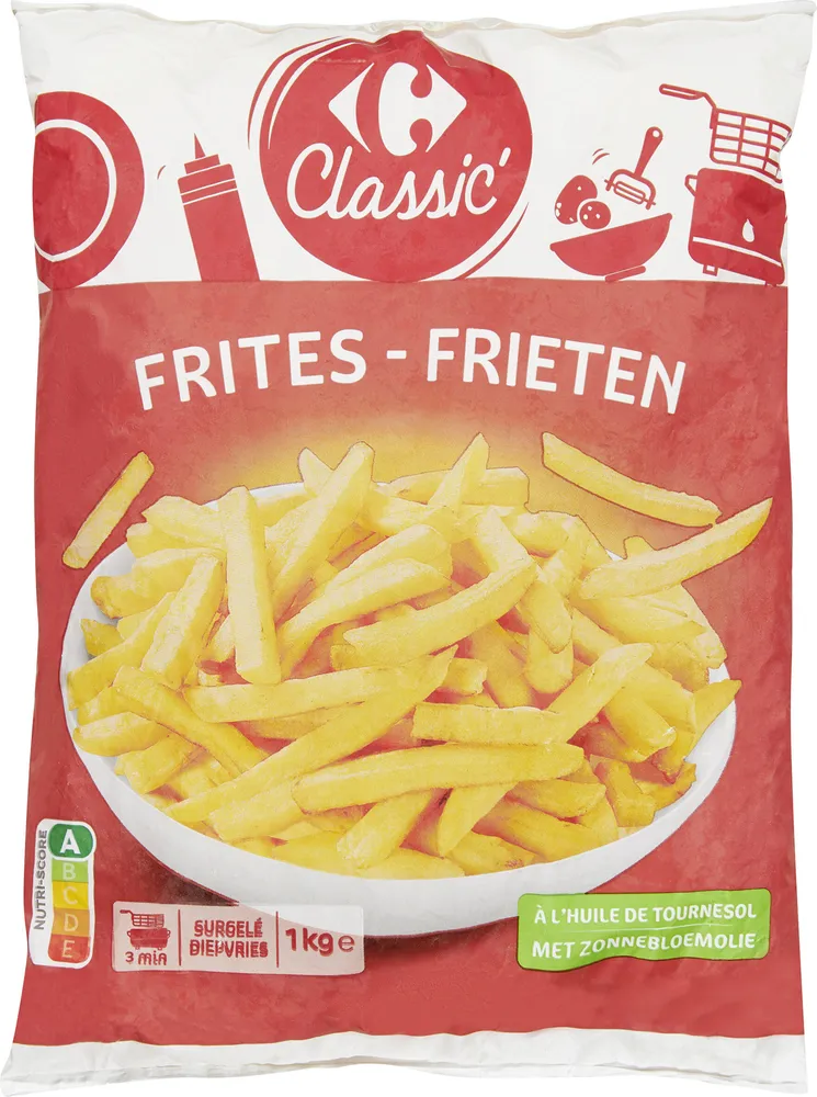 Pommes frites classiques