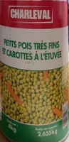 Petit pois très fins et carottes à l’étuvée