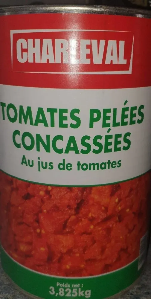 Tomates pelées concassées