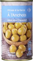 Olives à la farce aux anchois