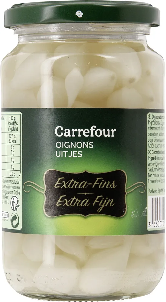 Oignons extra-fins